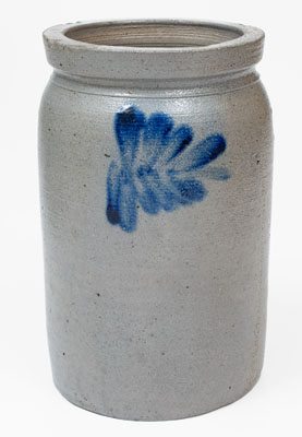 Rare York, PA Stoneware Advertising Jar, Baltimore, MD origin