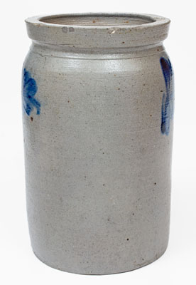 Rare York, PA Stoneware Advertising Jar, Baltimore, MD origin