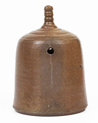 Rare Salt-Glazed Stoneware Birdhouse, American, circa 1875
