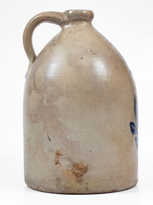 Three-Gallon F.B. NORTON & CO / WORCESTER MASS Stoneware Parrot Jug