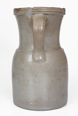 Rare and Fine JAS. HAMILTON & CO. / GREENSBORO, PA Stoneware Pitcher w/ Elaborate Decoration