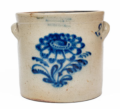 HARRINGTON & BURGER / ROCHESTER, NY Stoneware Crock