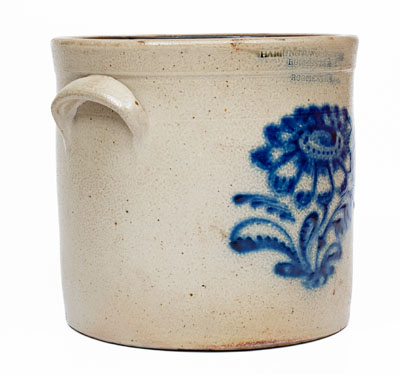 HARRINGTON & BURGER / ROCHESTER, NY Stoneware Crock