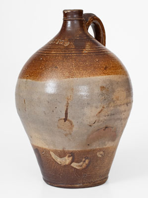 Fine BOSTON Stoneware Jug, Frederick Carpenter, early 19th century