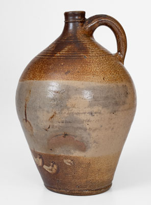 Fine BOSTON Stoneware Jug, Frederick Carpenter, early 19th century