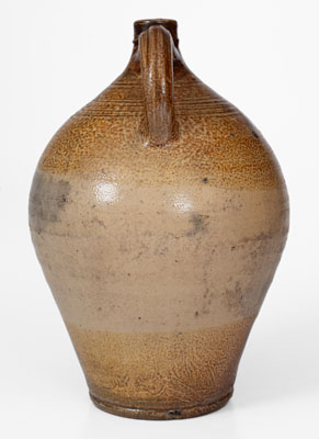 Fine BOSTON Stoneware Jug, Frederick Carpenter, early 19th century