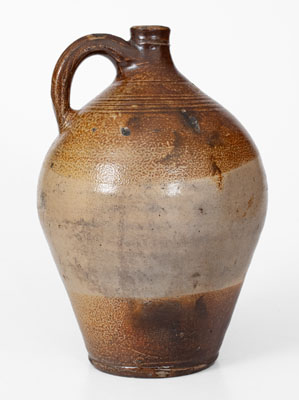 Fine BOSTON Stoneware Jug, Frederick Carpenter, early 19th century