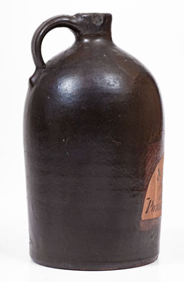 Scarce Pomroy, OH Tanware Advertising Jug, New Geneva or Greensboro, PA origin