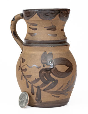 Tanware Pitcher, New Geneva or Greensboro, Pennsylvania