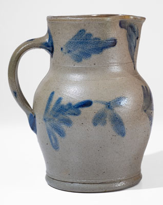 Attrib. Henry H. Remmey (Philadelphia, PA) Stoneware Pitcher, c1855