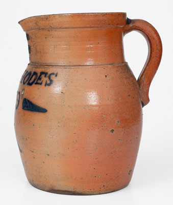 Exceedingly Rare D Ack / Mooresburg Pa Stoneware Presentation Pitcher for 