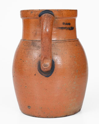 Exceedingly Rare D Ack / Mooresburg Pa Stoneware Presentation Pitcher for 