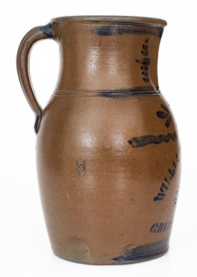 Fine WILLIAMS & REPPERT / GREENSBORO, PA Two-Gallon Stoneware Pitcher