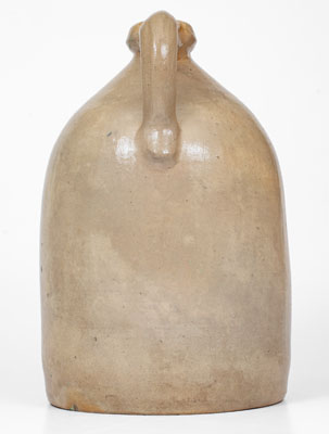 WHITES UTICA Stoneware Jug with Bold Bird and Floral Decoration