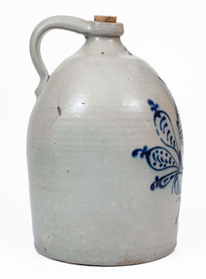 3 Gal. C. HART / SHERBURNE Stoneware Bird Jug
