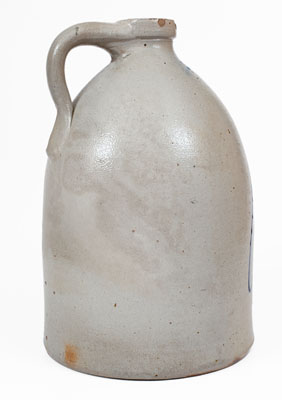 3 Gal. F. B. NORTON & CO. / WORCESTER, MASS. Stoneware Parrot Jug