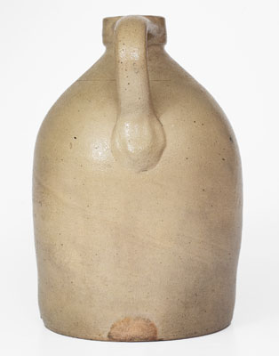 CORTLAND, New York Stoneware Jug w/ Floral Decoration