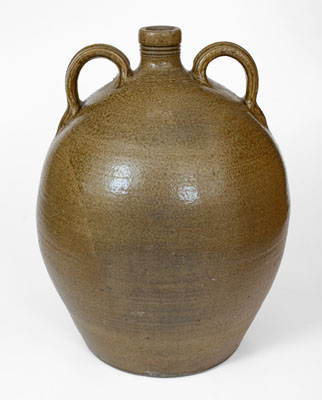 Outstanding Ten-Gallon DS (Daniel Seagle, Vale, Lincoln County, NC) Stoneware Jug