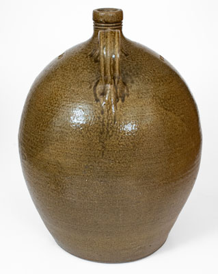 Outstanding Ten-Gallon DS (Daniel Seagle, Vale, Lincoln County, NC) Stoneware Jug