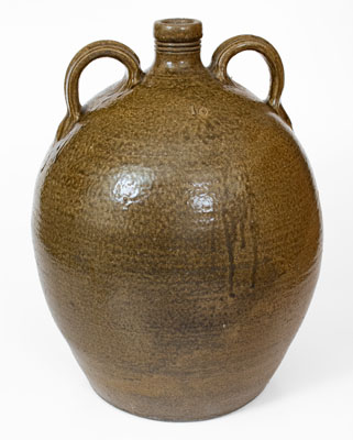 Outstanding Ten-Gallon DS (Daniel Seagle, Vale, Lincoln County, NC) Stoneware Jug