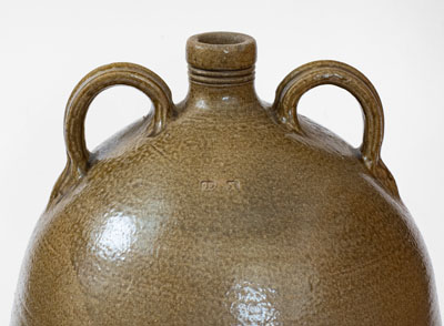 Outstanding Ten-Gallon DS (Daniel Seagle, Vale, Lincoln County, NC) Stoneware Jug