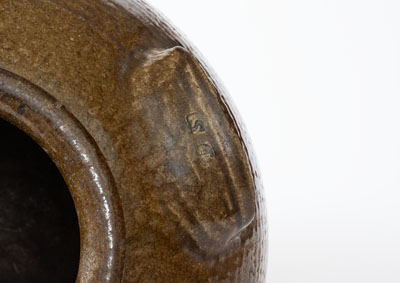 Monumental Ten-Gallon DS (Daniel Seagle, Vale, Lincoln County, NC) Stoneware Jar