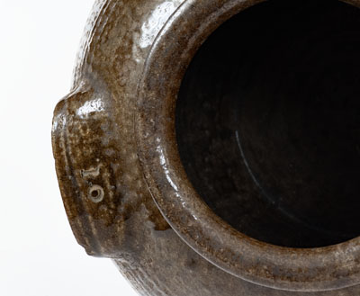 Monumental Ten-Gallon DS (Daniel Seagle, Vale, Lincoln County, NC) Stoneware Jar