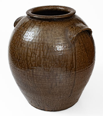 Monumental Ten-Gallon DS (Daniel Seagle, Vale, Lincoln County, NC) Stoneware Jar