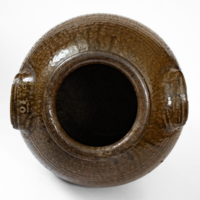 Monumental Ten-Gallon DS (Daniel Seagle, Vale, Lincoln County, NC) Stoneware Jar
