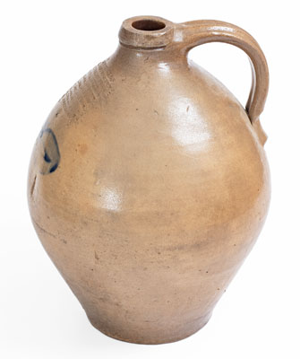 Very Rare Bennington, VT Stoneware Jug w/ Profuse L. NORTON & SON Maker's Marks