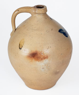 Attrib. Julius Norton, Bennington, VT Stoneware Butterfly Jug, c1840