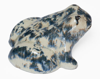 Scarce Ohio Spongeware Frog, October 22, 1898