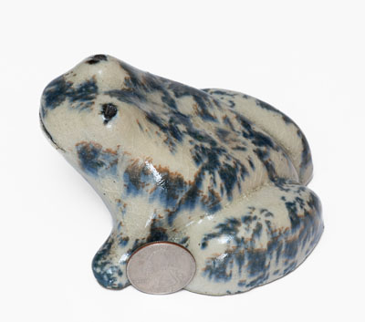 Scarce Ohio Spongeware Frog, October 22, 1898