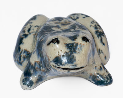 Scarce Ohio Spongeware Frog, October 22, 1898