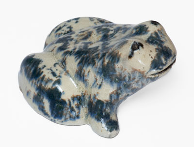 Scarce Ohio Spongeware Frog, October 22, 1898