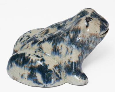 Scarce Ohio Spongeware Frog, October 22, 1898