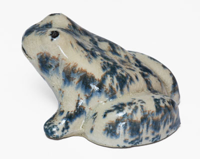 Scarce Ohio Spongeware Frog, October 22, 1898