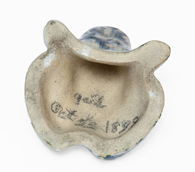 Scarce Ohio Spongeware Frog, October 22, 1898