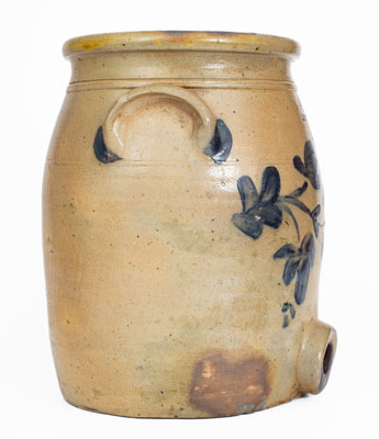 Extremely Rare M. & T. MILLER / NEWPORT, PA 3 Gal. Stoneware Water Cooler