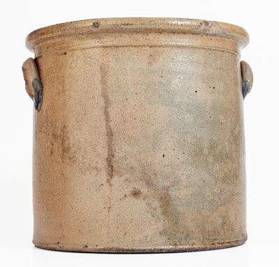 2 Gal. M. & T. MILLER / NEWPORT, PA Stoneware Crock w/ Floral Decoration