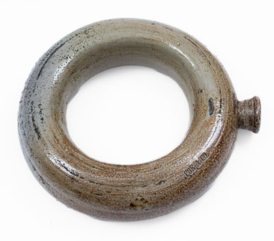 Very Rare POE & CO., Fayetteville, North Carolina Stoneware Ring Jug