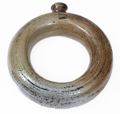 Very Rare POE & CO., Fayetteville, North Carolina Stoneware Ring Jug