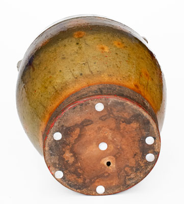 Fine New England Redware Jar, first half 19th century