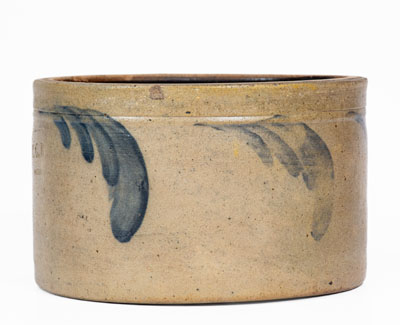 R.C.R / PHILA (Richard C. Remmey) Stoneware Butter Crock