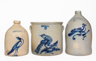 Lot of Three: Northeastern U.S. Stoneware