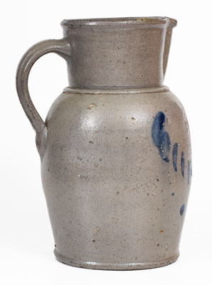 W. H. LEHEW & CO. / STRASBURG, VA Stoneware Pitcher w/ Floral Decoration