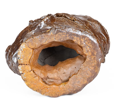 Unusual Sewertile Figure of Baseball Player, c1900-1930