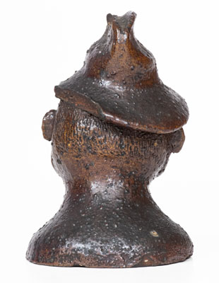 Unusual Ohio Sewer Tile Bust w/ Inscription and 1926 Date