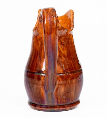 Fine Miniature JOHN BELL (Waynesboro, PA) Redware Washbowl Pitcher