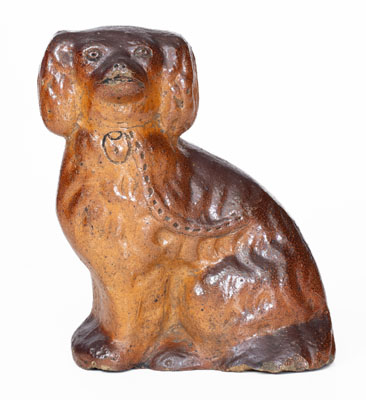 Sebring, Mahoning County, Ohio Spaniel Inscribed "Homer Roudebush"